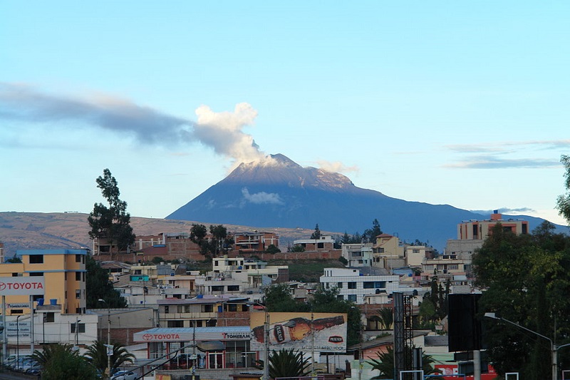 A view on the volcano